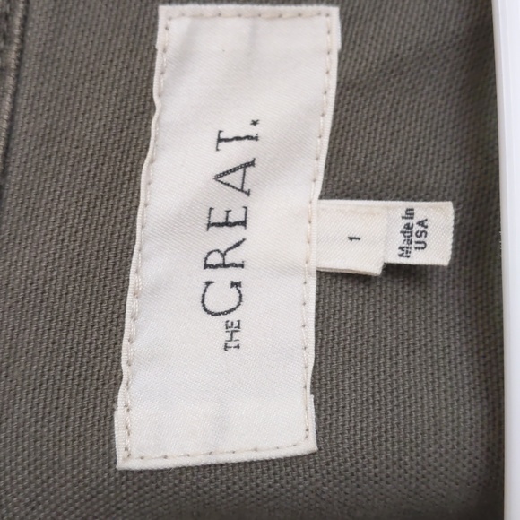 The Great Commodore Jacket - Army with Daisy - Picture 8 of 11